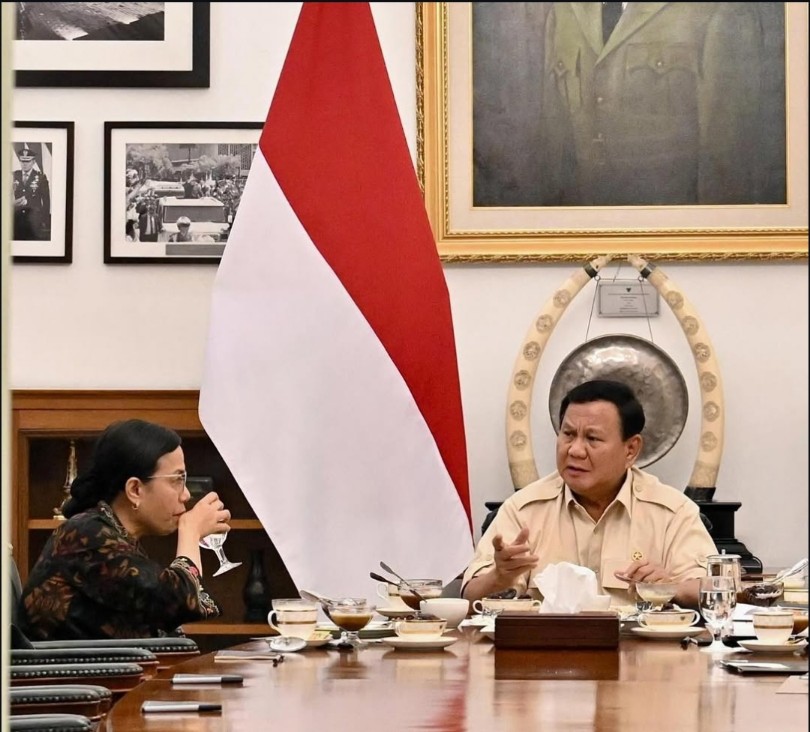 Sri Mulyani Bahas Peningkatan Tax Ratio dengan Presiden Prabowo, Targetkan Capai 23%