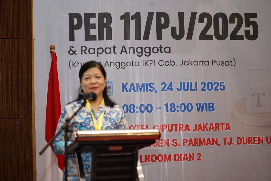 Seminar IKPI Jakarta Pusat Soroti Dampak Administratif PER-11/PJ/2025