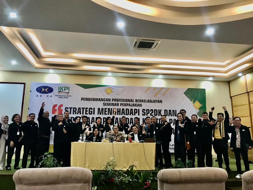 Gelaran Seminar Perpajakan IKPI Lampung Dihadiri Ratusan Peserta