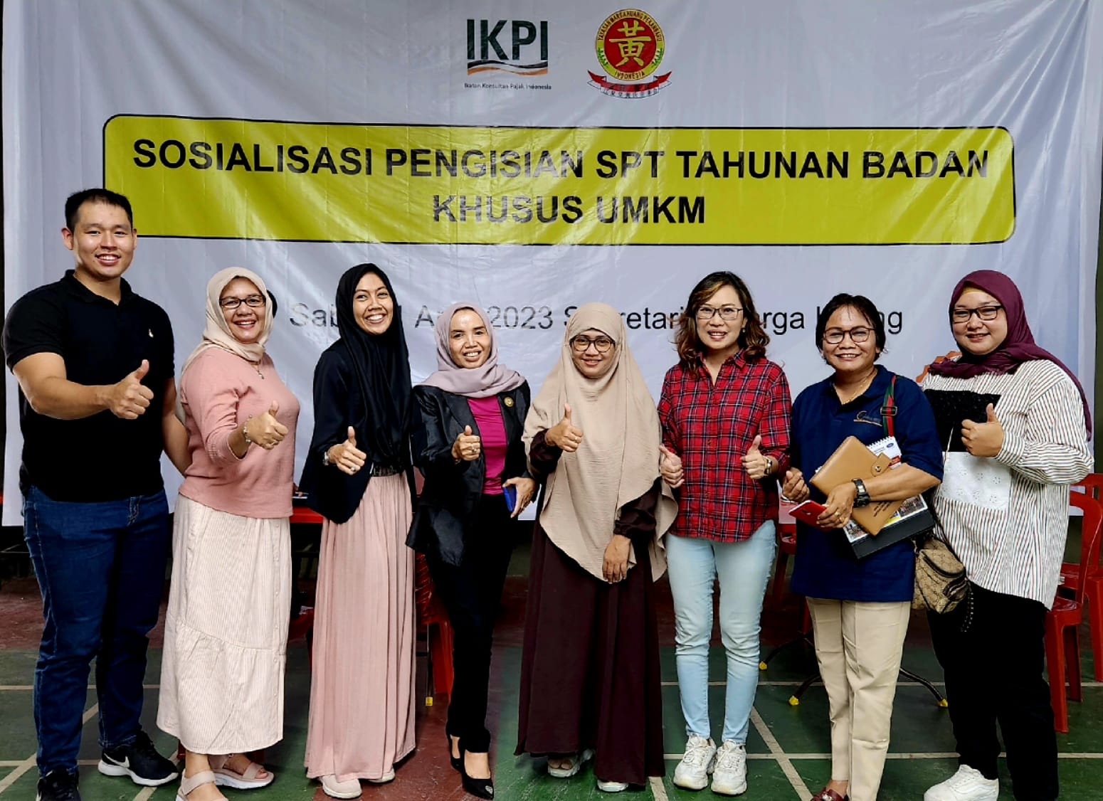 IKPI Pekanbaru Bersama IKBMH Gelar Sosialisasi Pengisian SPT UMKM