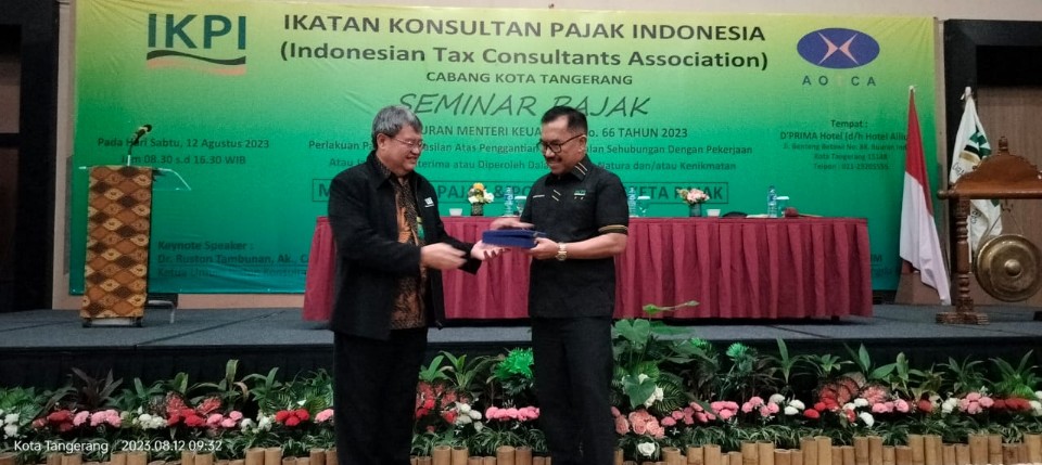 Ratusan Konsultan Pajak dan Masyarakat Ikuti Seminar Perpajakan IKPI Kota Tangerang