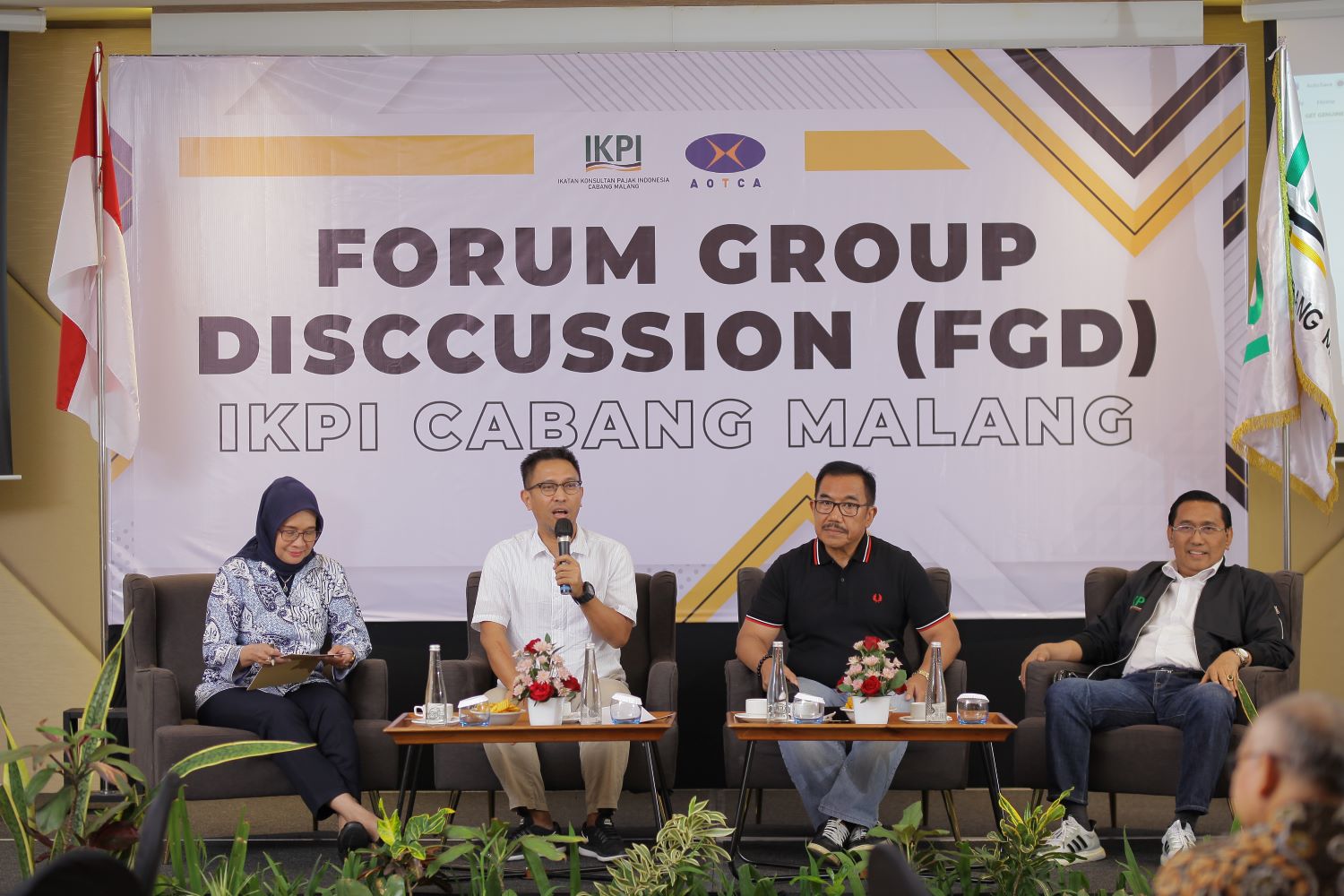 Foto: FGD Pengurus Pusat dengan IKPI Cabang Malang