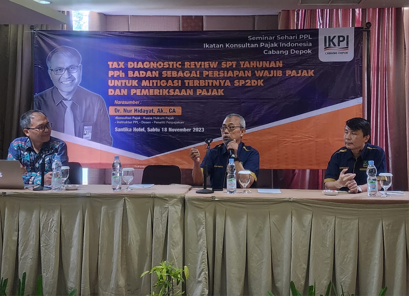 Anggota IKPI se-Jabodetabek dan Kalimantan Nyanyikan Jingle UU Konsultan Pajak