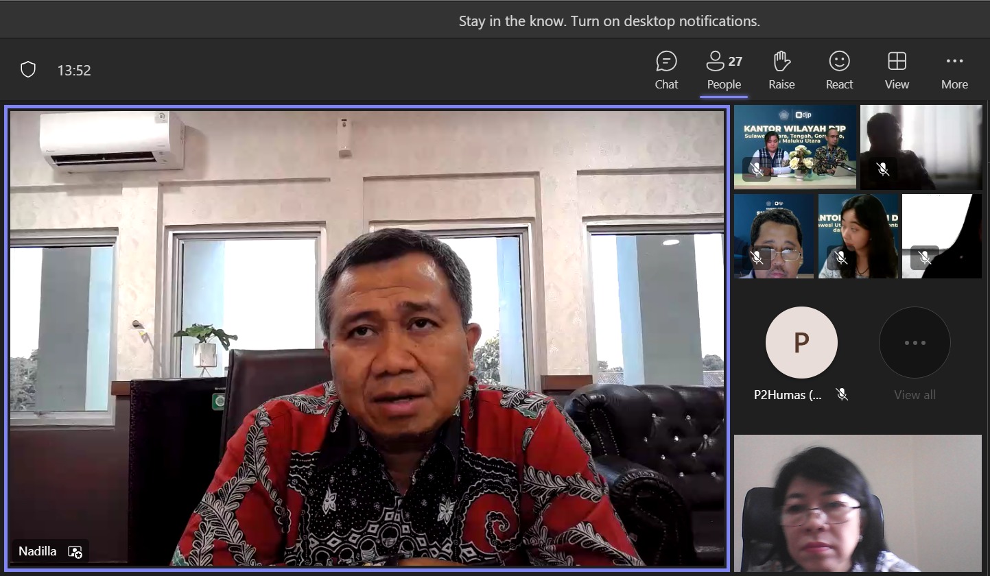 IKPI Manado-Kanwil DJP Suluttenggomalut Kolaborasi Gelar Bimtek Pengisian SPT UMKM dan Sosialisasi Core Tax