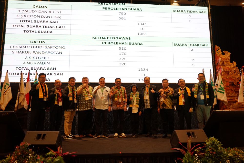 Sidang Kongres XII Tetapkan Vaudy-Jetty Ketum dan Waketum IKPI 2024-2029