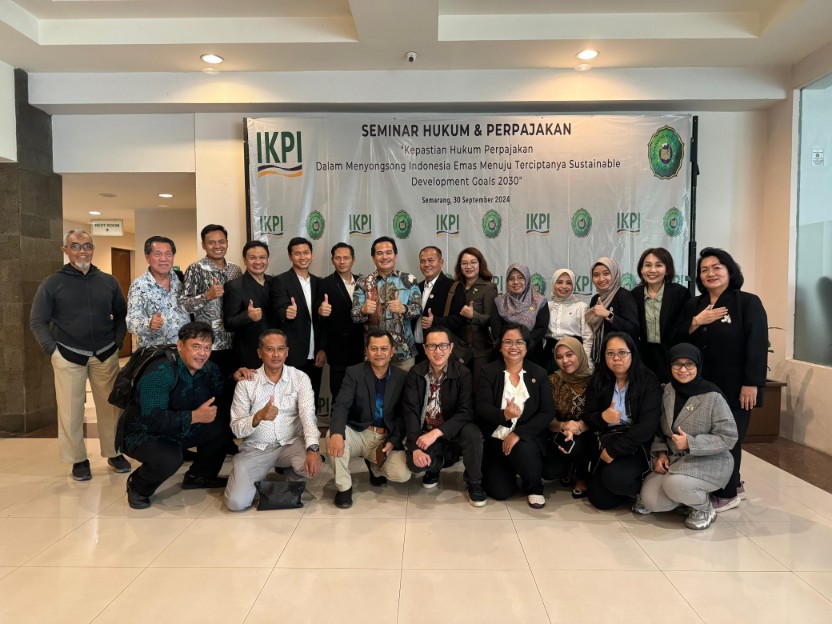 IKPI, Unwahas, Kanwil DJP Jateng I Kolaborasi Gelar Seminar Hukum Perpajakan