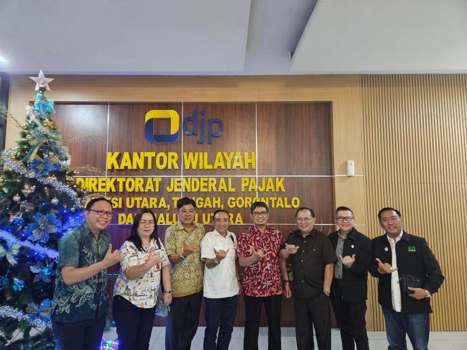 IKPI bersama Kanwil DJP Sulawesi Utara, Tengah, Gorontalo, dan Maluku Utara Perkuat Sinergi Optimalisasi Penerimaan Pajak