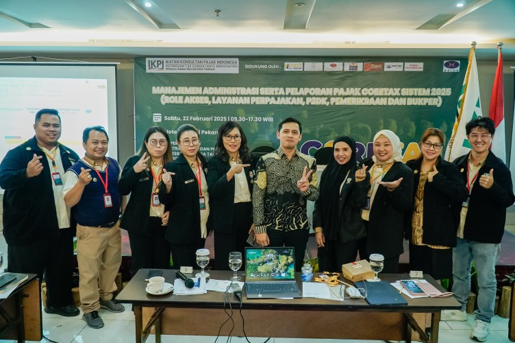 Sebanyak 120 Peserta Umum Hadiri Seminar Coretax IKPI Pengda Sumbagteng 