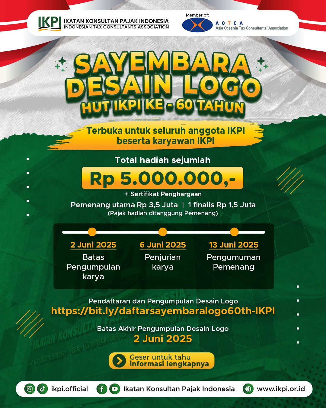 IKPI Gelar Sayembara Desain Logo HUT ke-60