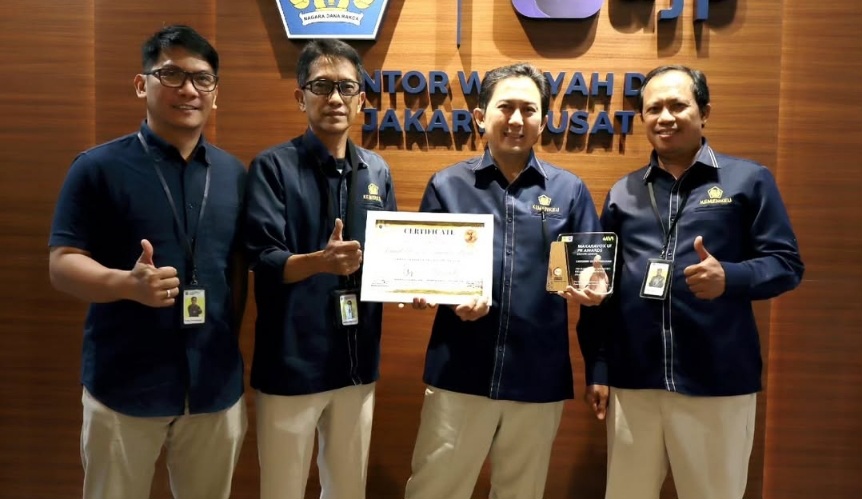 Kanwil DJP Jakarta Pusat Raih Bronze Winner di Makaravox UI PR Awards 2025