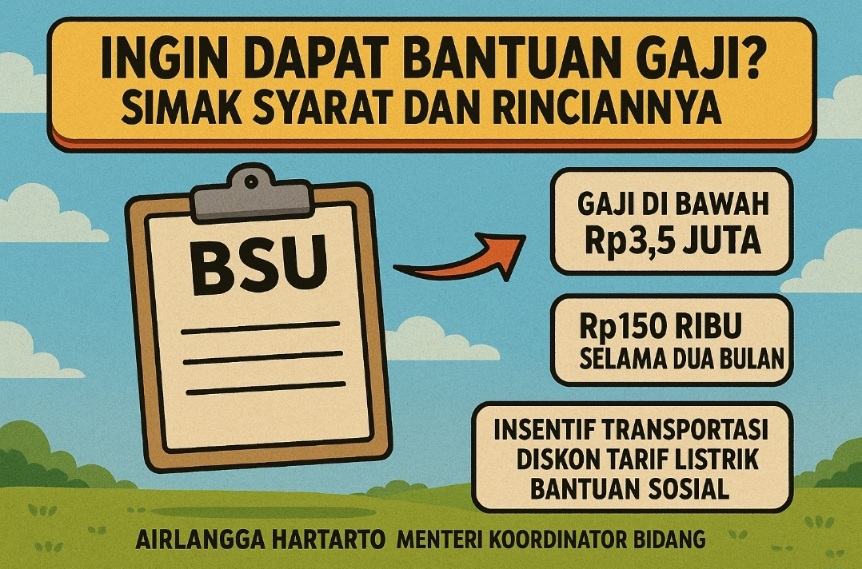 Ingin Dapat Bantuan Gaji? Simak Syarat dan Rinciannya!