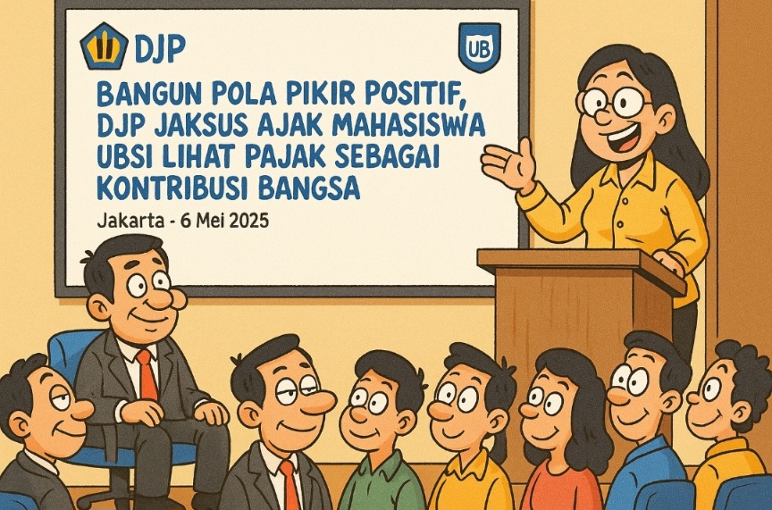 DJP Jaksus Ajak Mahasiswa UBSI Lihat Pajak sebagai Kontribusi Bangsa