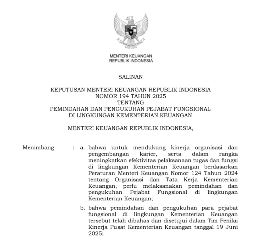 Sri Mulyani Rotasi Ratusan Pemeriksa, Penilai, dan Penyuluh DJP