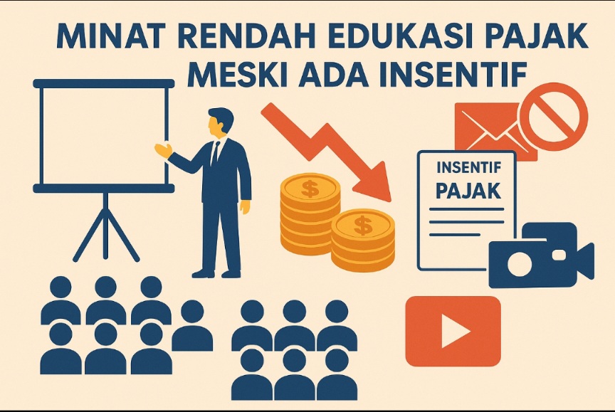 DJP Keluhkan Minimnya Partisipasi Wajib Pajak Dalam Kegiatan Edukasi
