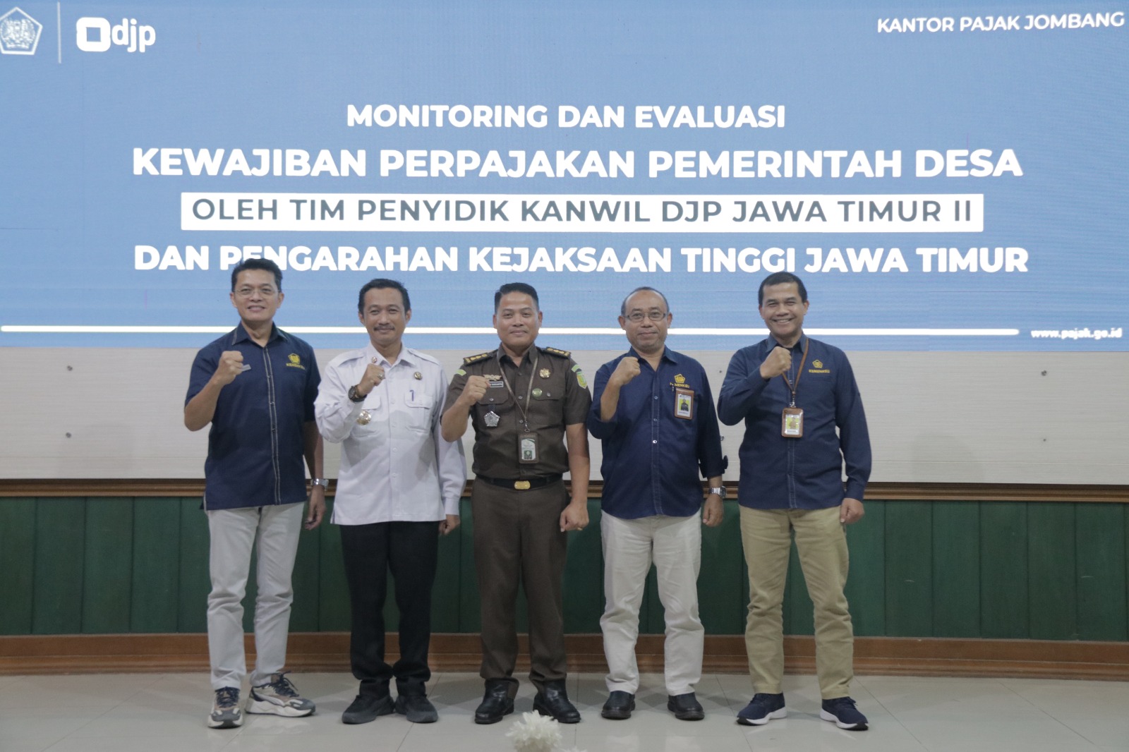 DJP Jatim II Gandeng Kejati dan DPMD Jombang Awasi Pajak Desa