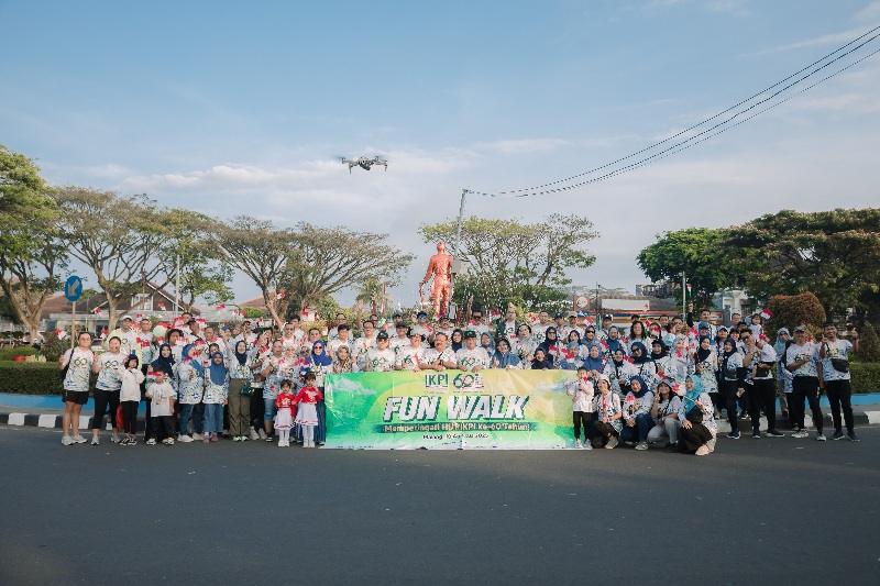 Fun Walk Kolaborasi IKPI Kota Malang dan DJP Jatim III Meriahkan HUT ke-60 IKPI