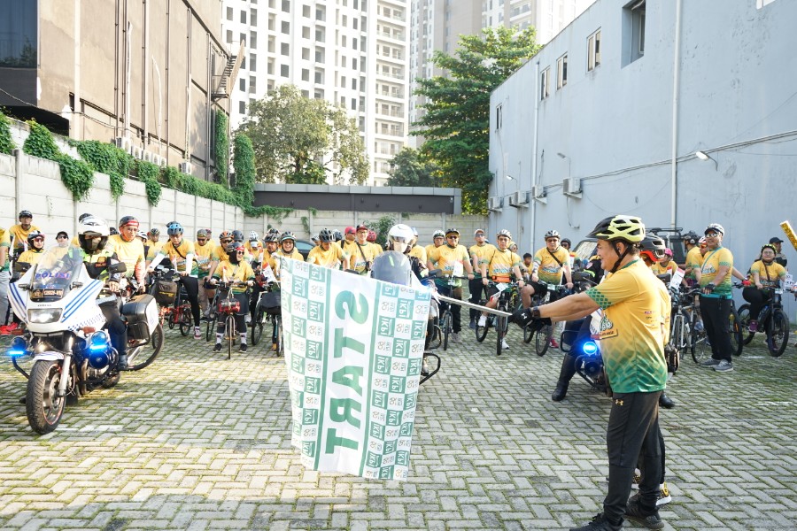 Ketum IKPI Lepas Ratusan Peserta Gowes HUT ke-60, Perkuat Edukasi Pajak dan Kedekatan dengan Masyarakat
