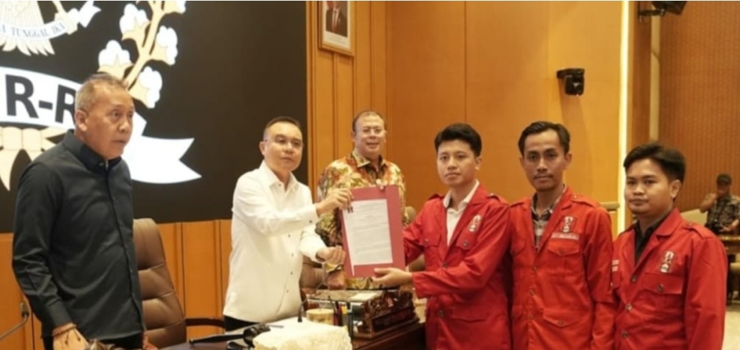 Temui DPR, GMNI Tolak Kenaikan Pajak dan Dorong Optimalisasi BUMN serta Pengesahan RUU Krusial