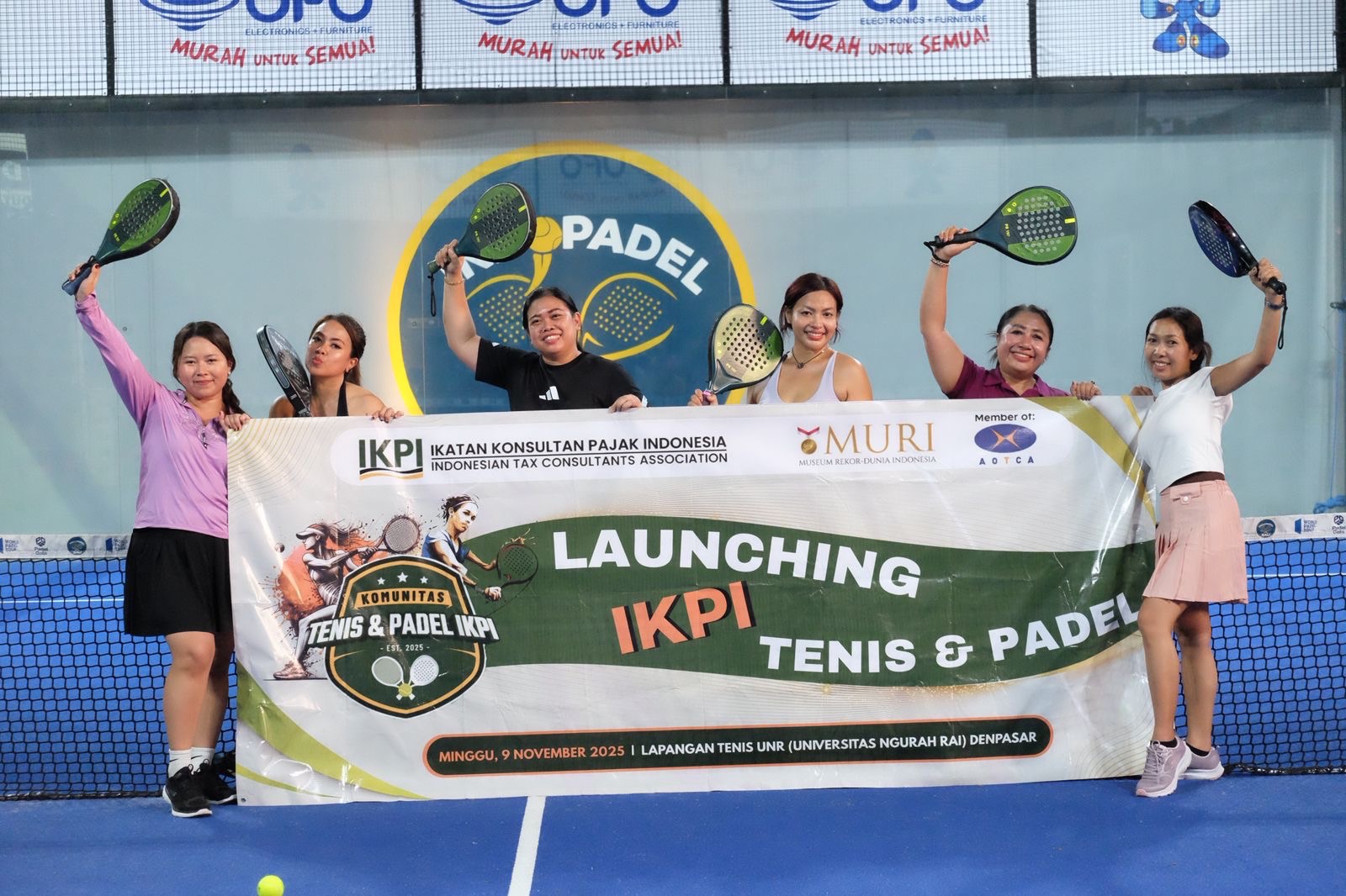 Komunitas Tenis dan Padel IKPI Bali-Nusra Siap Satukan Anggota Lewat Olahraga