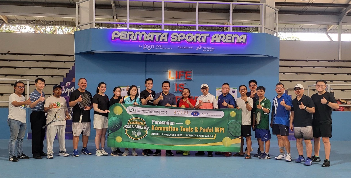 IKPI Resmikan Komunitas Tenis & Padel: Vaudy Starworld Sebut Olahraga Jadi Jantung Kebersamaan Profesi 