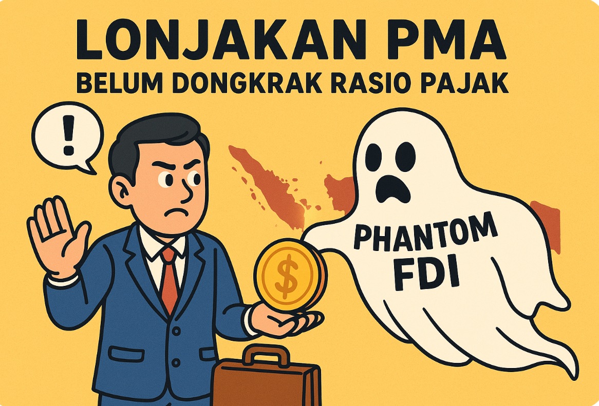 Lonjakan PMA Belum Dongkrak Rasio Pajak, BSI Institute: Waspadai Phantom FDI