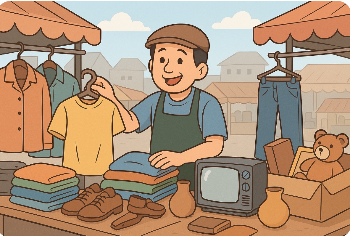 Siap Bayar Pajak, Pedagang Barang Bekas Pasar Senen Minta Dilegalkan