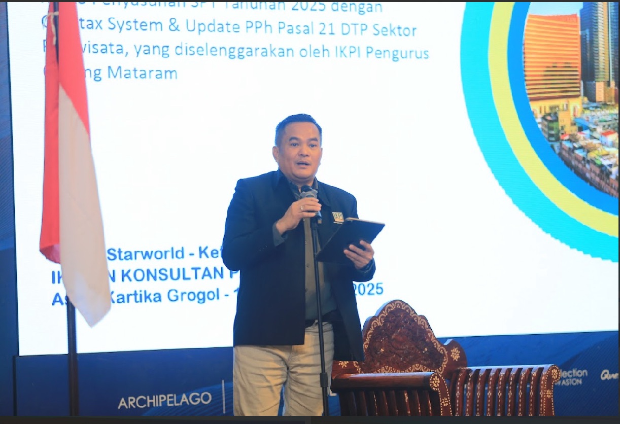 Kepada Ratusan Peserta PPL Cabang Mataram, Ketum IKPI Tegaskan Urgensi Reformasi Ekosistem Perpajakan