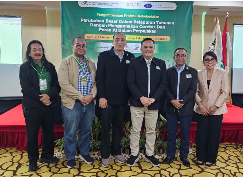 IKPI Kabupaten Bekasi Gelar Seminar Transformasi Coretax dan AI, Antusiasme Puluhan Peserta Umum Terlihat