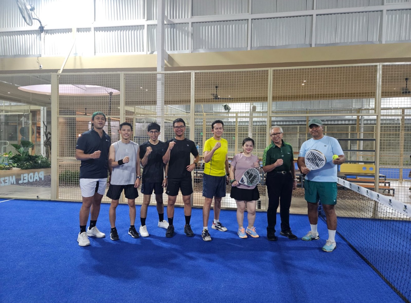 Komunitas Tenis dan Padel IKPI Gelar Latihan Bersama di Padel Mezcal, Semangat Kebersamaan Makin Menguat