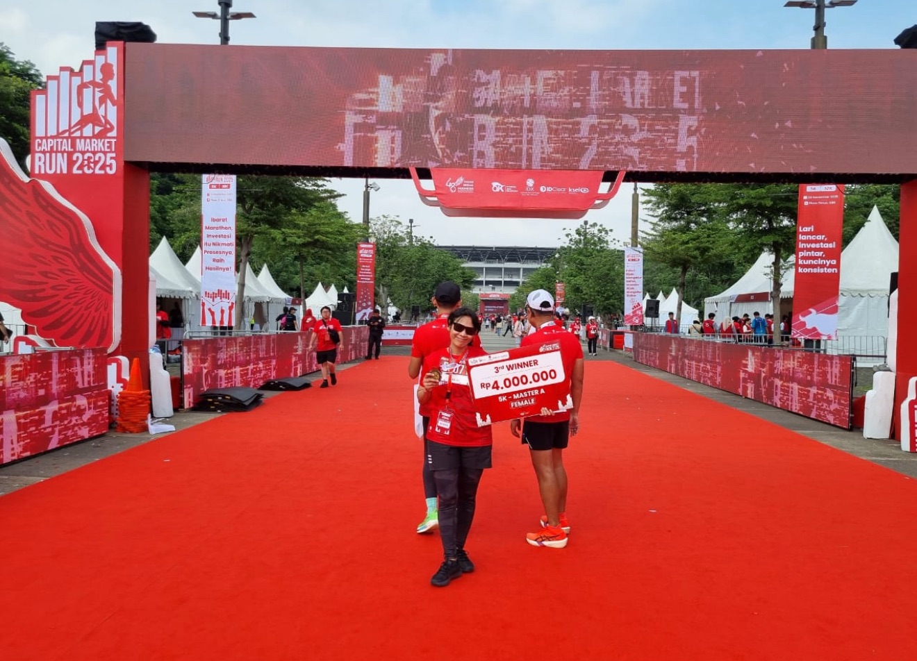 Anggota IKPI Raih Podium di Capital Market Run 2025