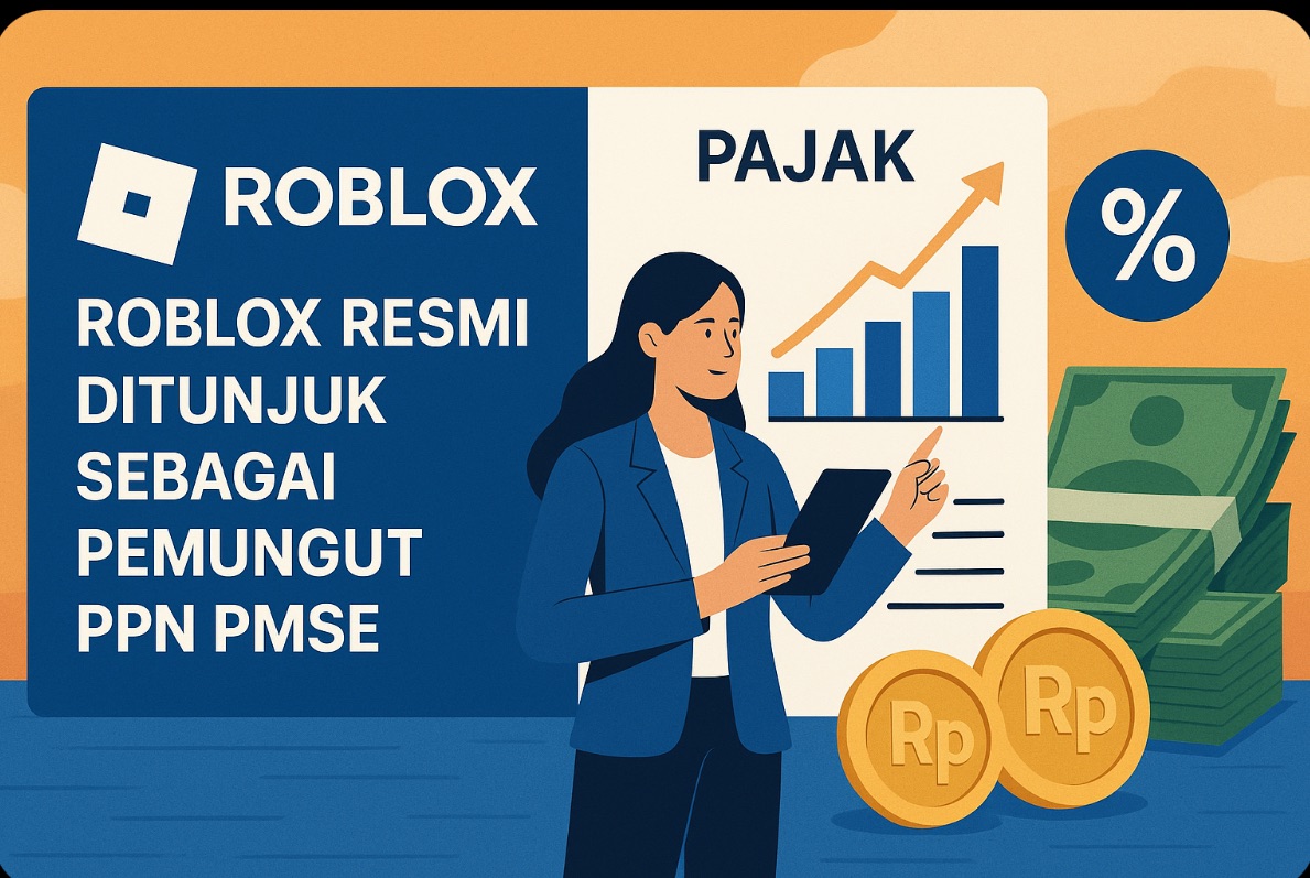 Roblox Resmi Ditunjuk sebagai Pemungut PPN PMSE, Setoran Pajak Digital Tembus Rp43,75 Triliun