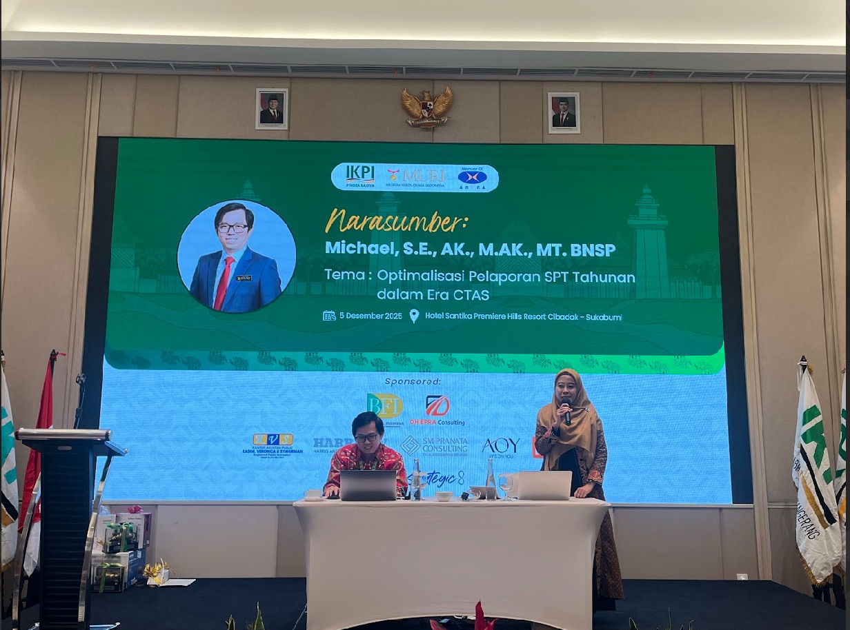 PPL IKPI Pengda Banten: Michael Sebut Era Coretax Ubah Cara Kerja Konsultan Pajak