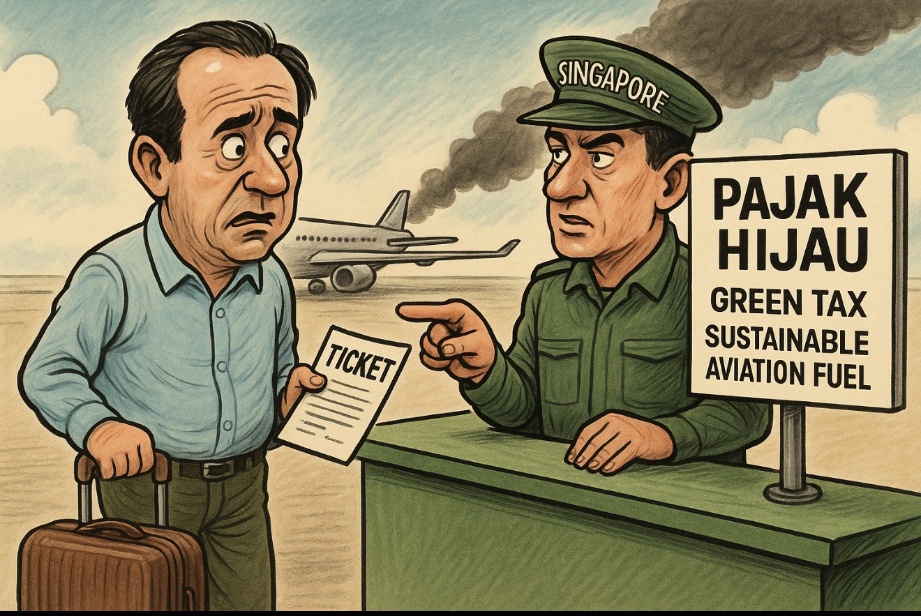 Mulai 2026 Singapura Pungut “Pajak Hijau” kepada Penumpang Pesawat
