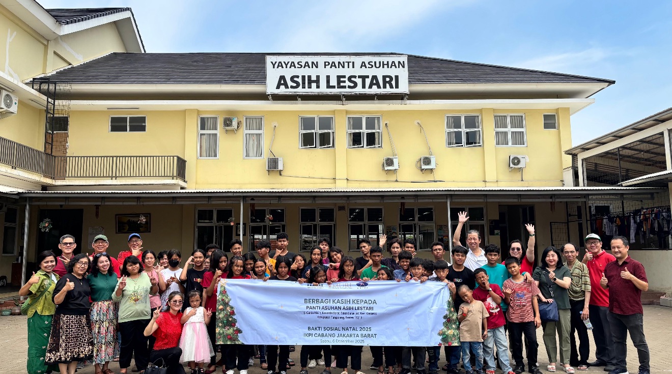 Berbagi Kasih Natal, IKPI Jakarta Barat Salurkan Bantuan ke Panti Asuhan Asih Lestari