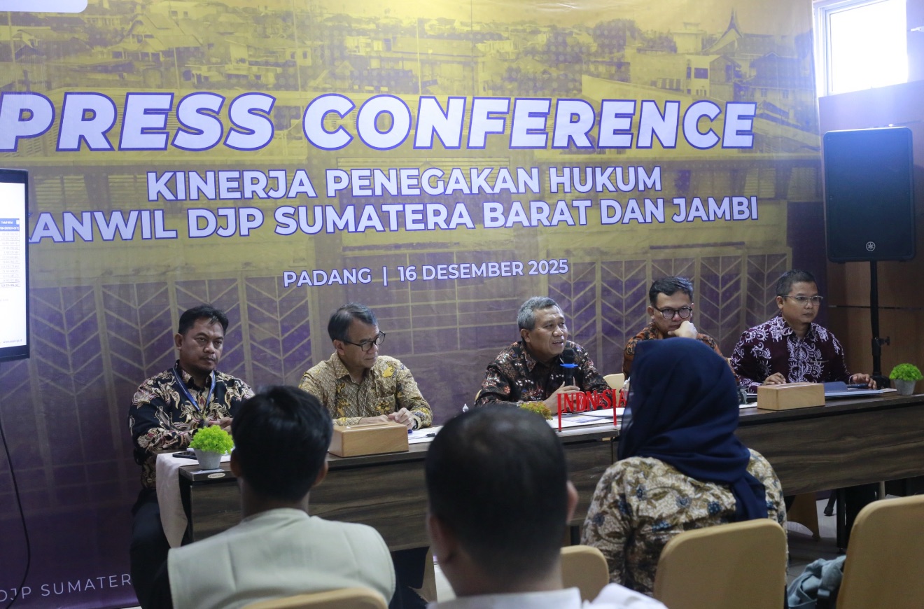 Kanwil DJP Sumbar–Jambi Amankan Rp583,56 Miliar dari Pengawasan dan Penegakan Hukum