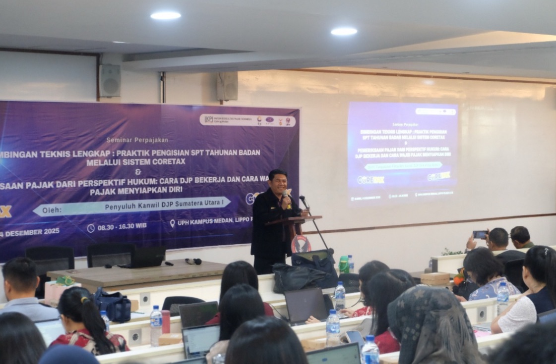 PPL IKPI Cabang Medan Hadirkan Kanwil DJP Sumut I, Kupas Tuntas Coretax dan Pemeriksaan Pajak