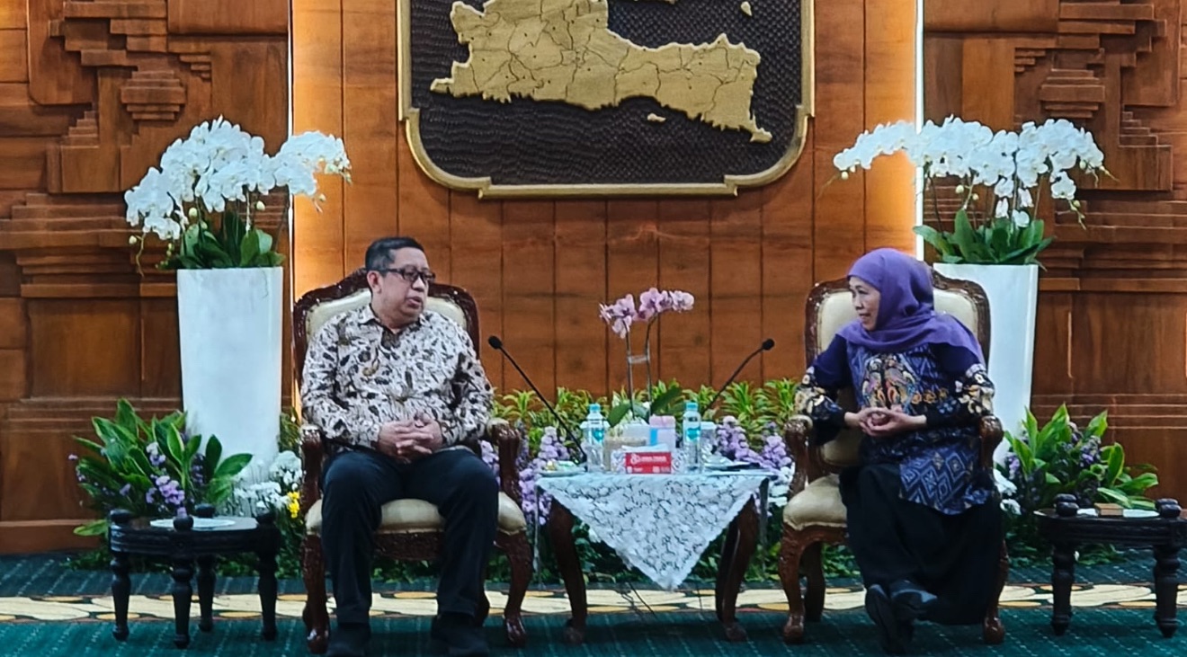 Temui Gubernur Khofifah, DJP Jawa Timur Perkuat Sinergi Pajak hingga Tingkat Desa