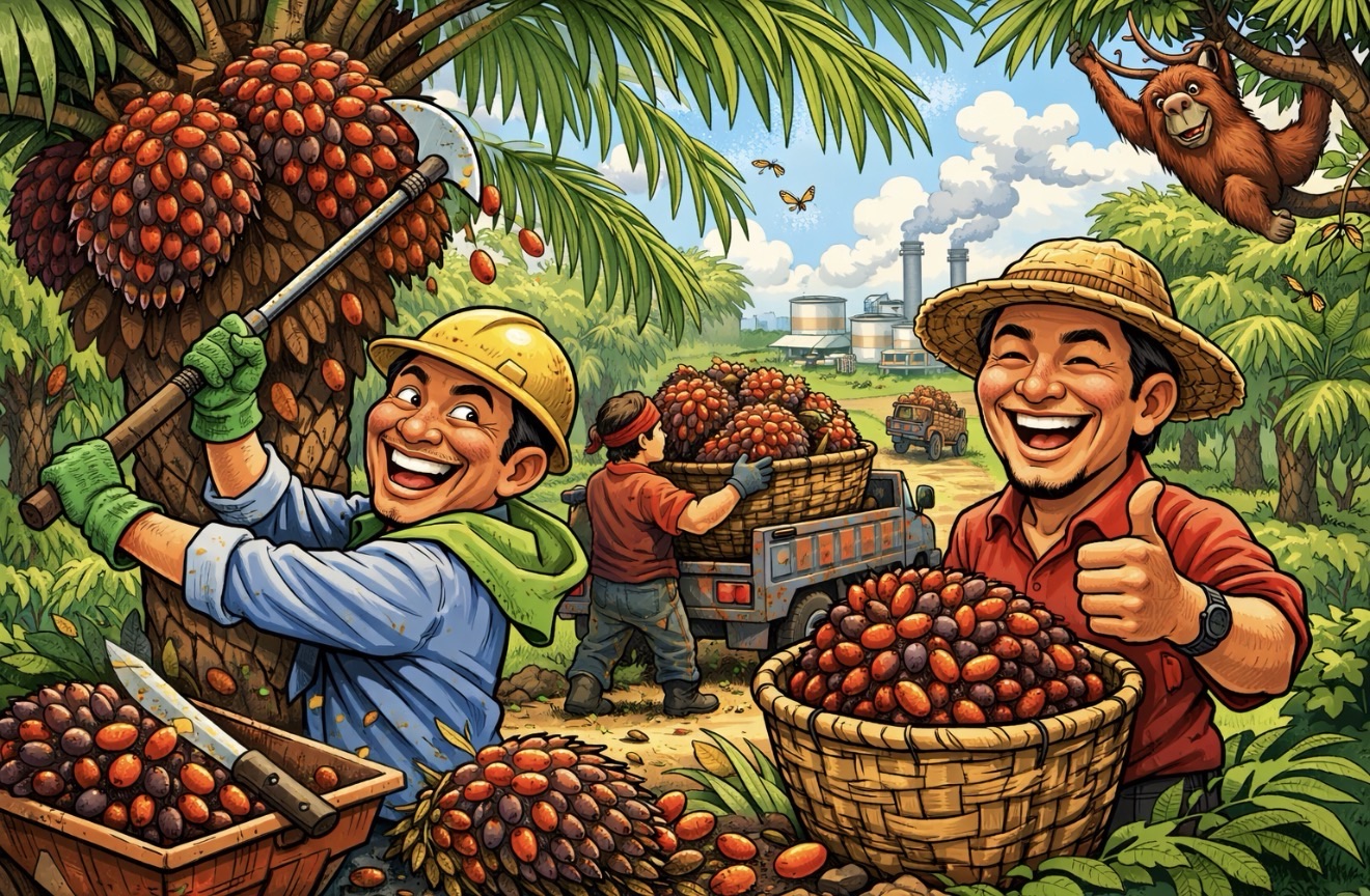 Kebijakan Tarif AS Ringankan Beban Pajak Perdagangan Sawit Malaysia