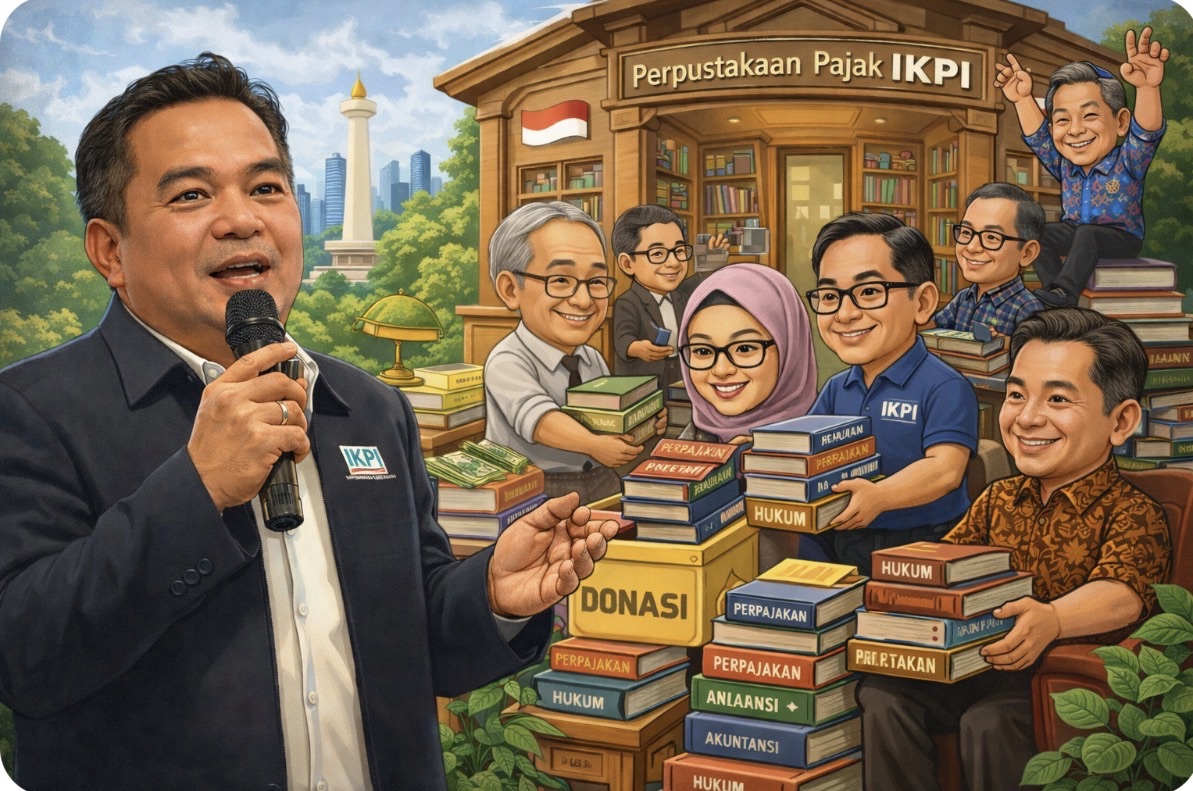 Menuju Pusat Referensi Pajak, IKPI Bangun Perpustakaan dan Ajak Anggota Berdonasi