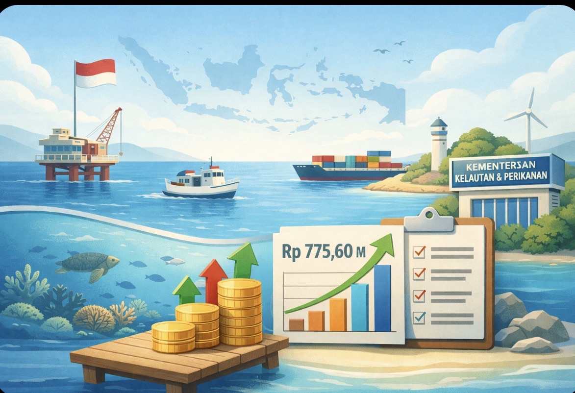PNBP Ruang Laut Melonjak, KKP Catat Realisasi 155% dari Target