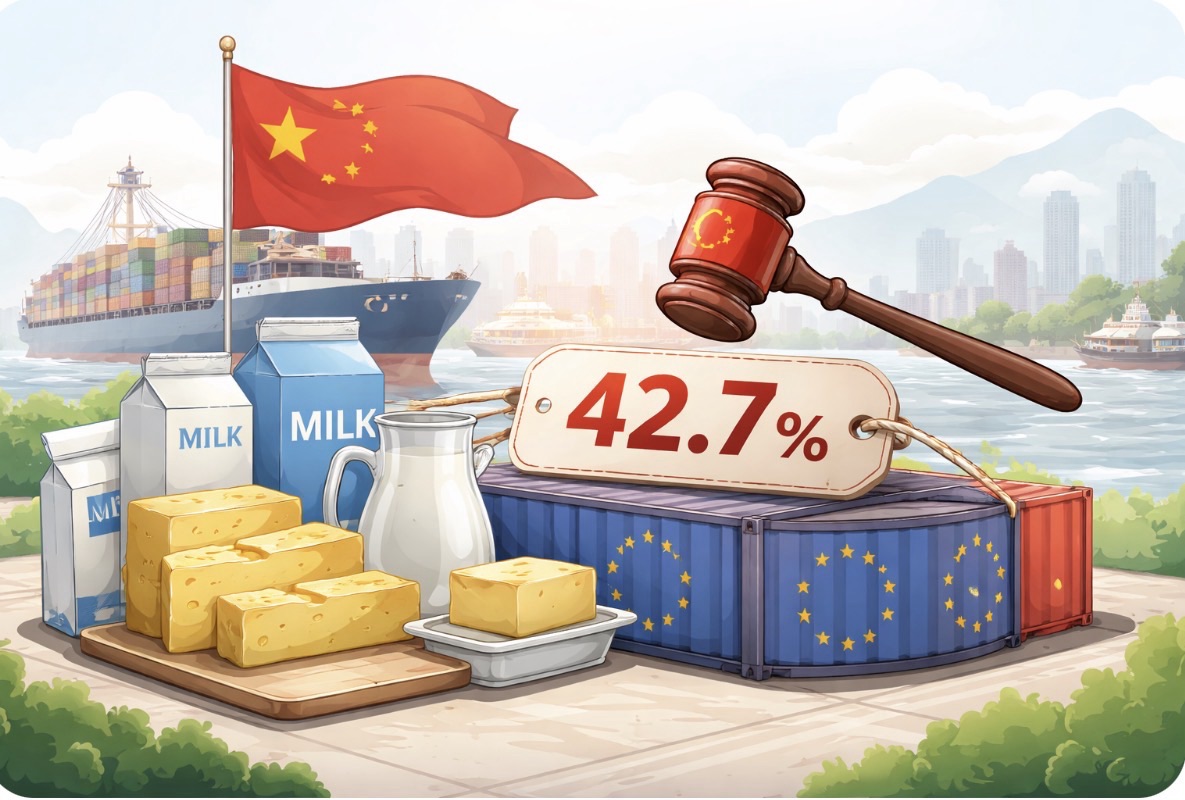 China Resmi Kenakan Tarif Susu Uni Eropa, Sinyal Perlindungan Industri dan Balasan Dagang