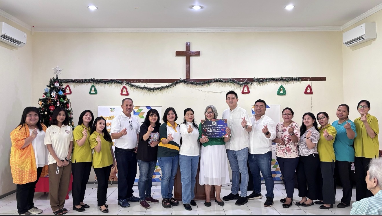 Jelang Natal Nasional IKPI 2025, Santunan Rp10 Juta Disalurkan ke Panti Jompo Karya Kasih
