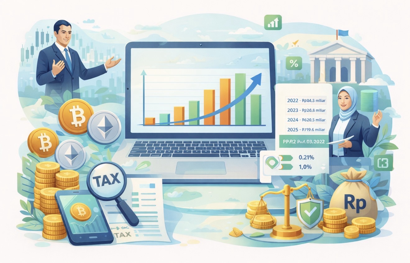 Pajak Kripto Tembus Rp1,55 Triliun, Jadi Penopang Baru Penerimaan Pajak Digital