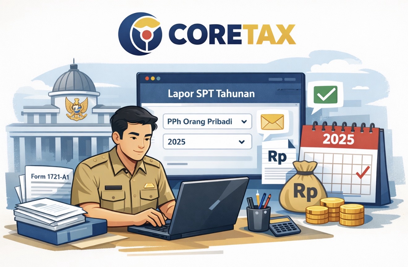 PNS Sudah Bisa Lapor SPT Tahunan Lewat Coretax, Ini Panduan Lengkapnya