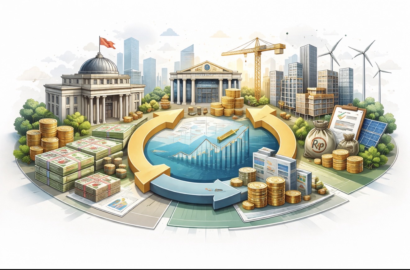 Pemerintah Selaraskan Fiskal, Keuangan, dan Investasi untuk Dorong Pertumbuhan Berkelanjutan