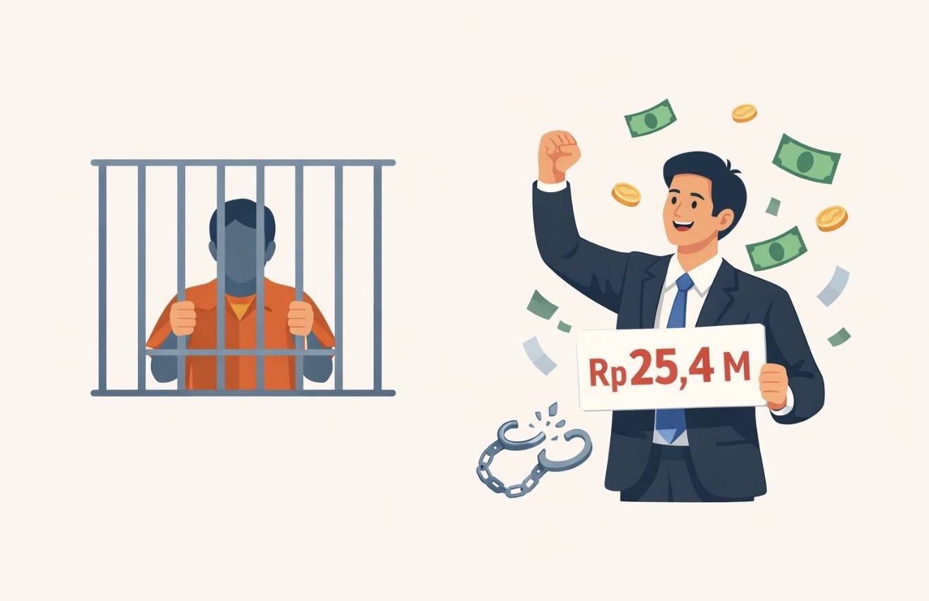 Lunasi Utang Rp25,4 Miliar, Wajib Pajak di Semarang Resmi Bebas dari Gijzeling