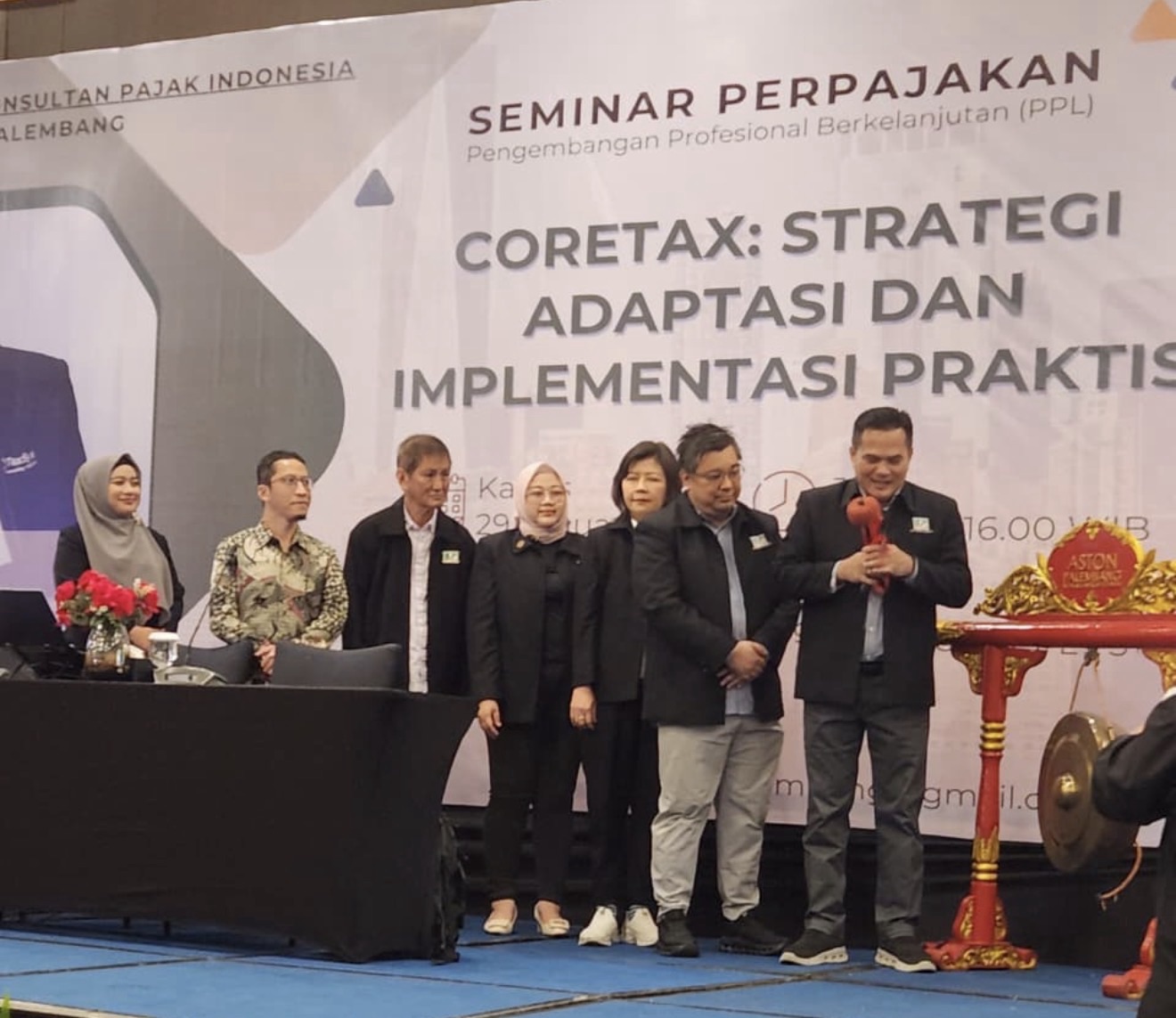 Ketum Vaudy Starworld Buka Seminar PPL IKPI Palembang, Tekankan Peningkatan Kapasitas dan Edukasi Publik