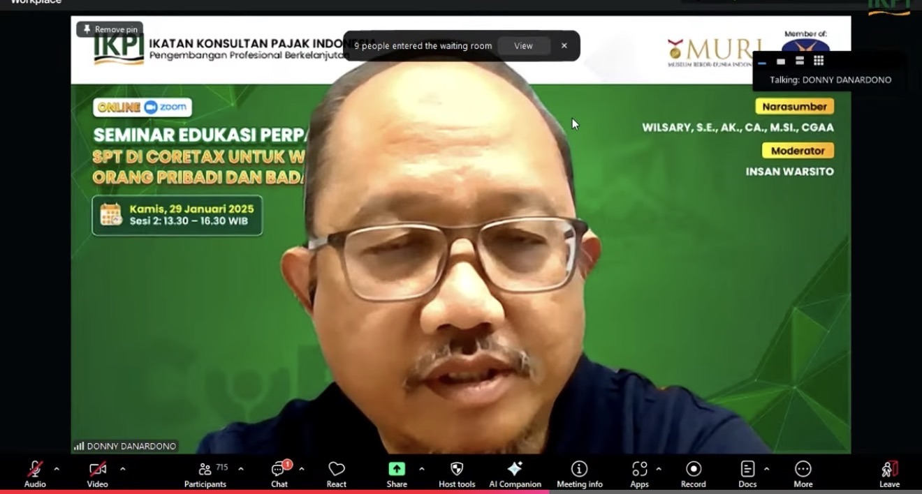 Departemen Humas IKPI Apresiasi Antusiasme Ribuan Peserta Seminar Edukasi Perpajakan Coretax