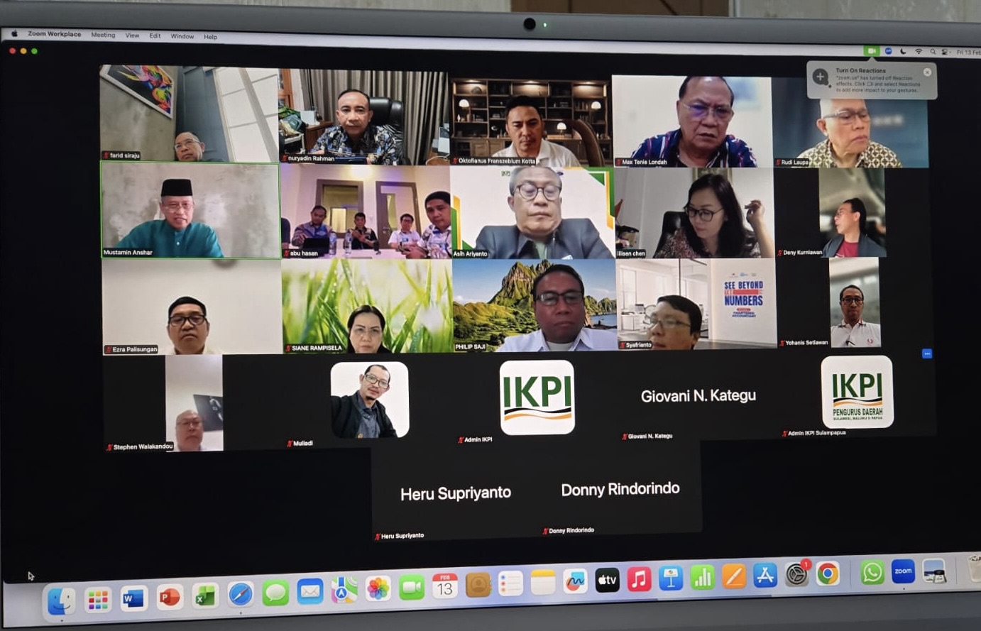 IKPI Proses Usulan Pembentukan Cabang Papua, Nuryadin Rahman: Jalankan Amanat Pasal 17 ART