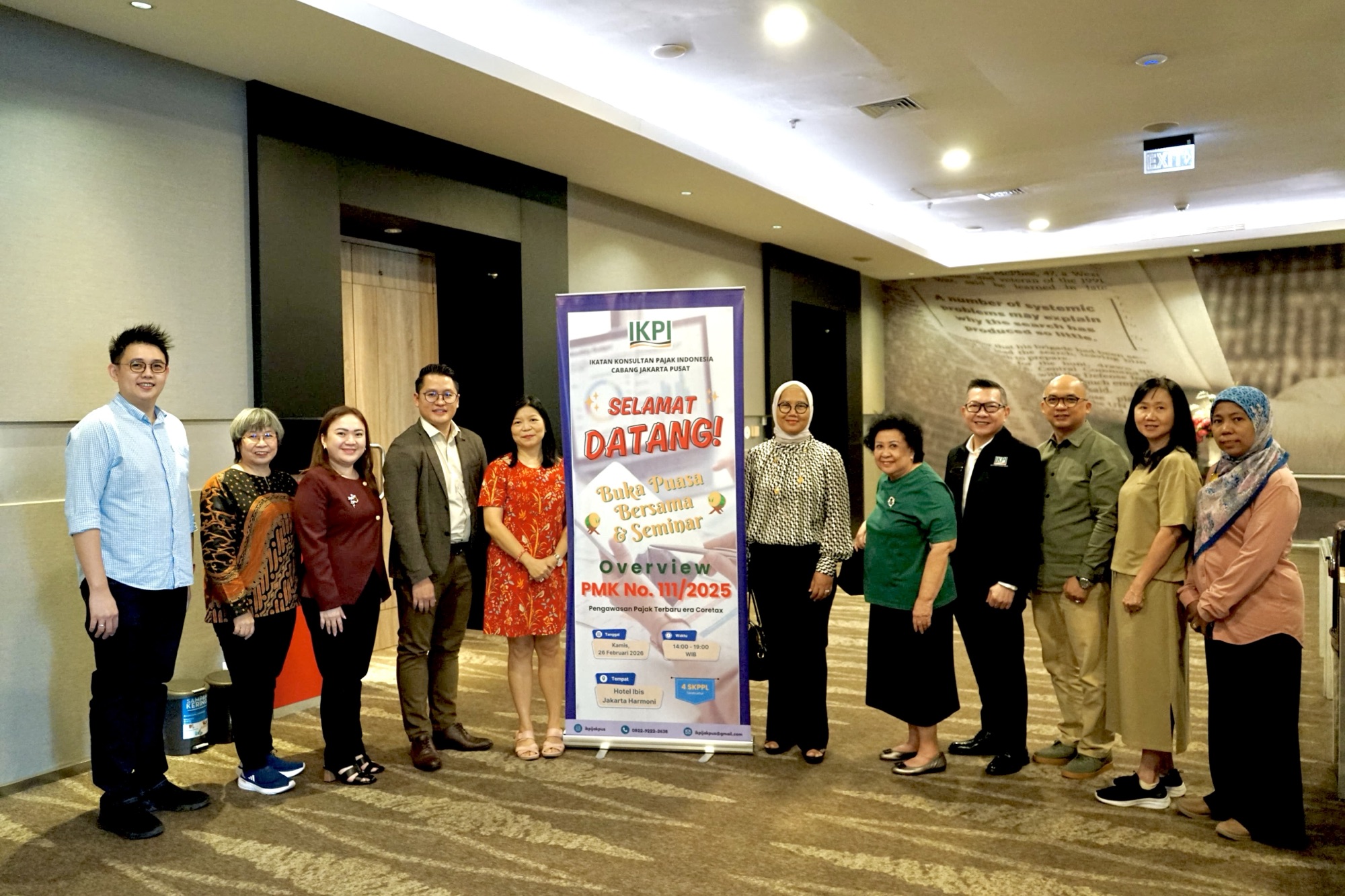 IKPI Jakarta Pusat Gelar Seminar “Overview PMK 111 Tahun 2025”, Puluhan Peserta Tunjukkan Antusiasme